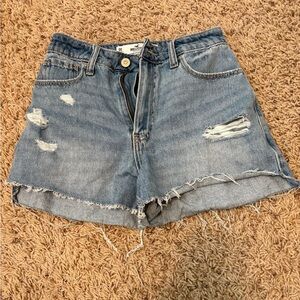 Hollister jean shorts